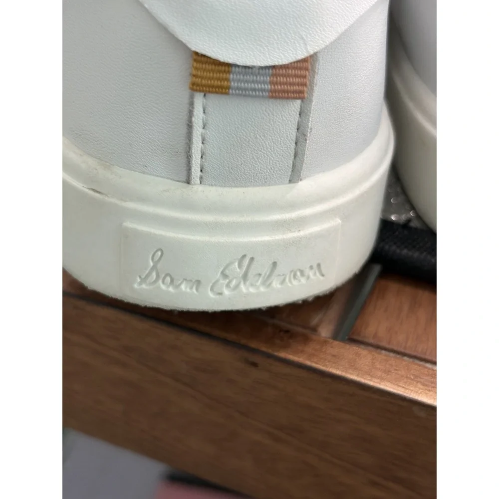 Sam Edelman women's White Sneakers size 9.5 CLEAN